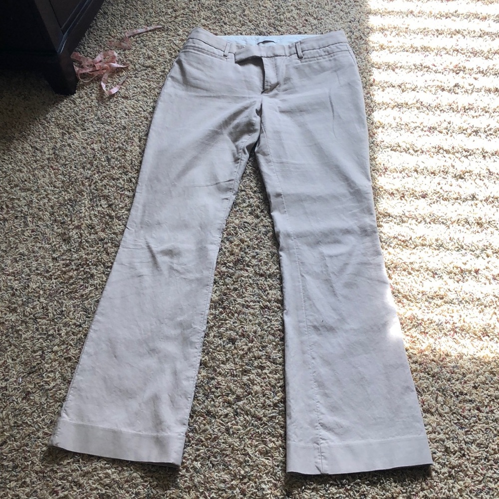Gap Modern Boot Khaki Pants - 6L